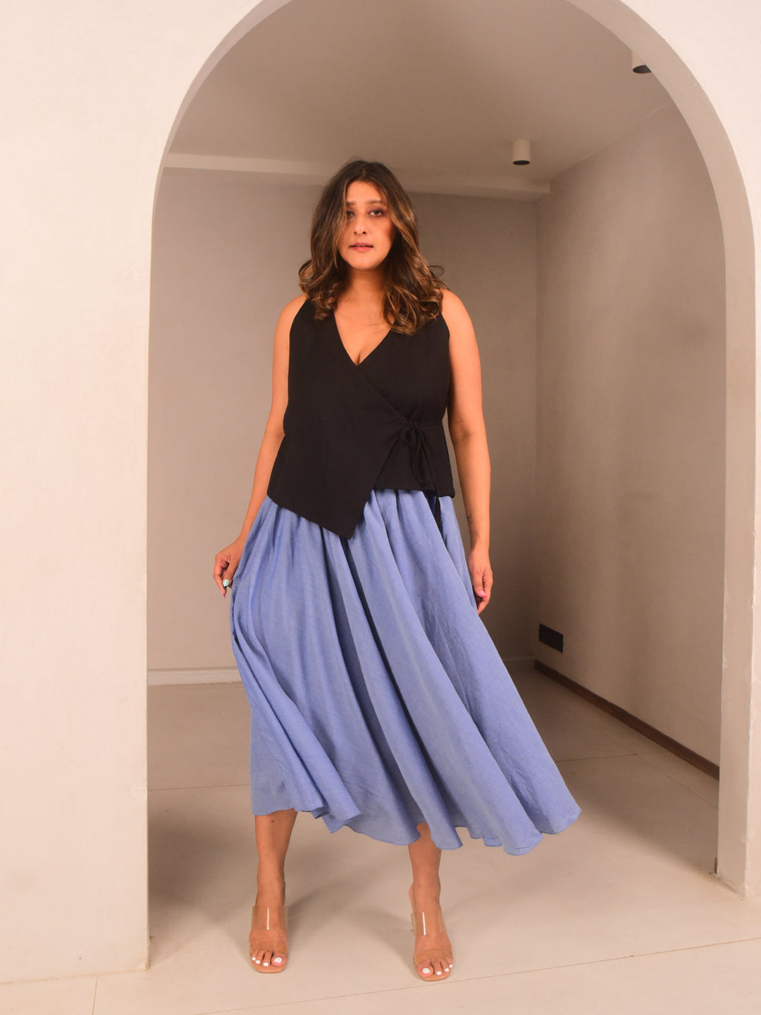 Zoey Wrap Top