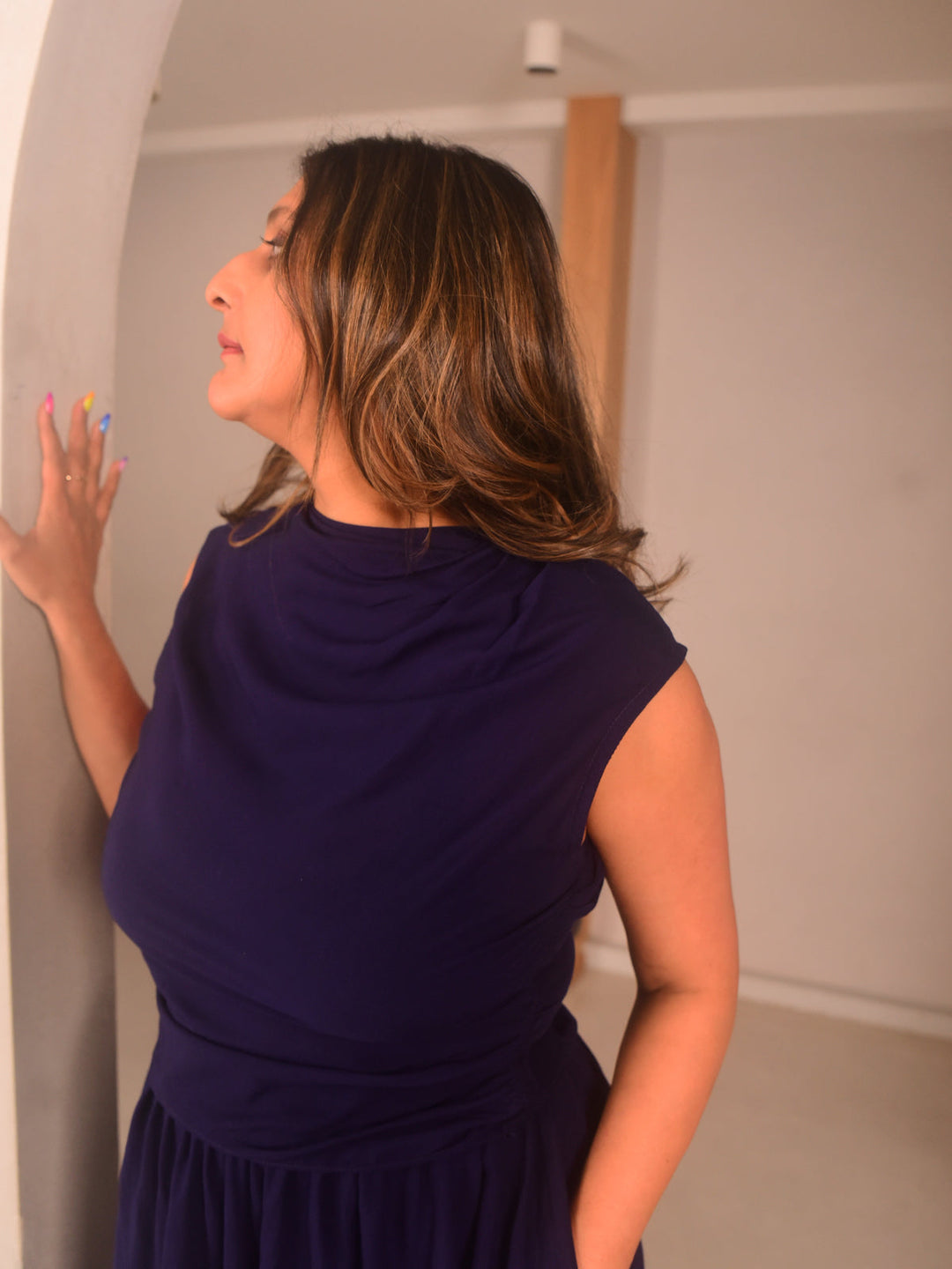 Gia Cowl Top