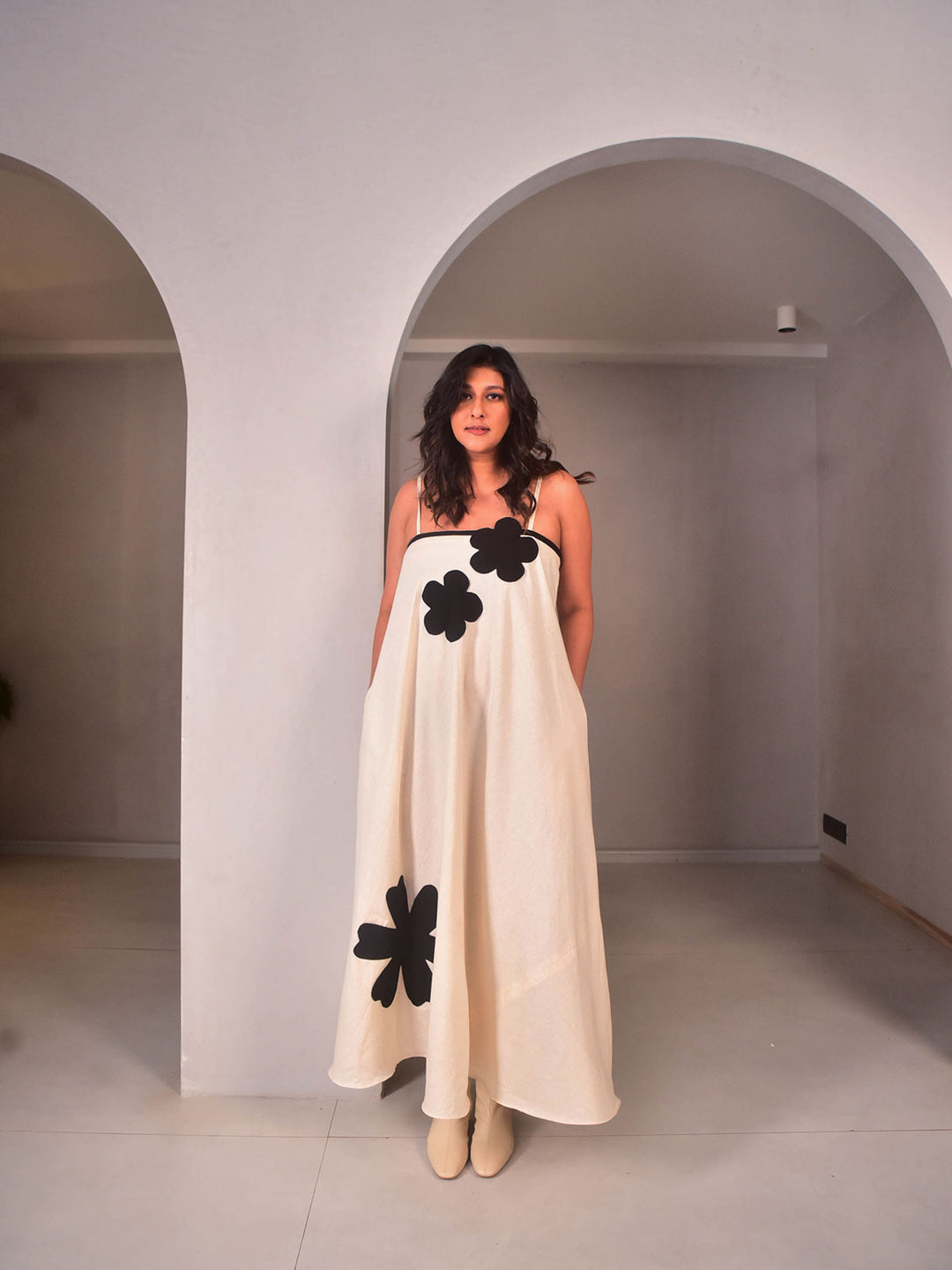 Amara Dress with Applique