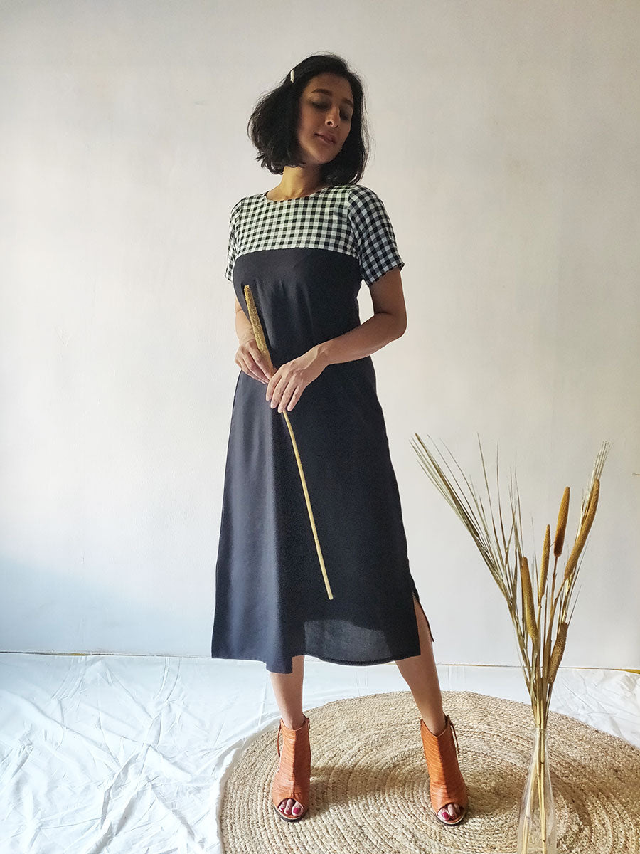 Black Everyday Dress - Why So Blue