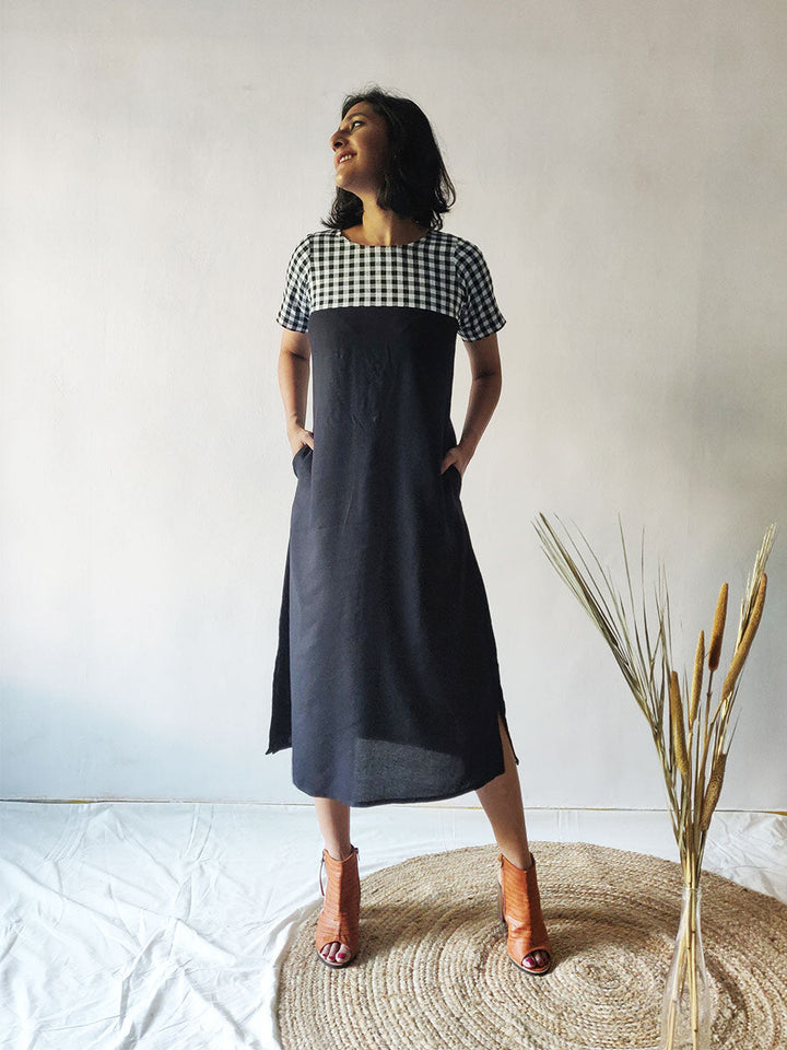 Black Everyday Dress - Why So Blue