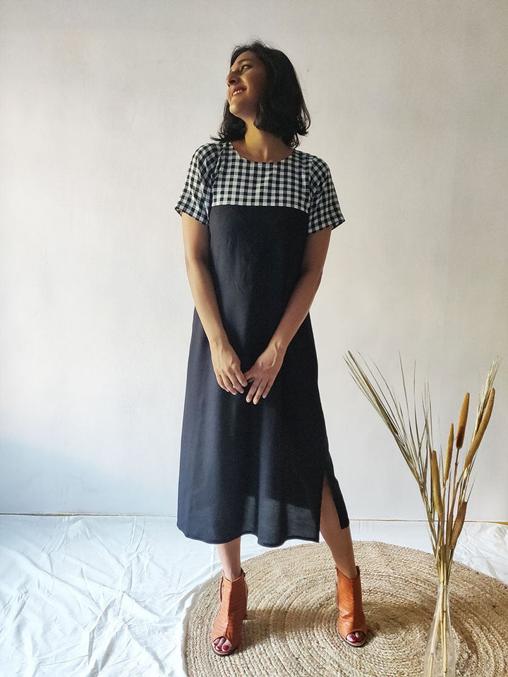 Black Everyday Dress - Why So Blue