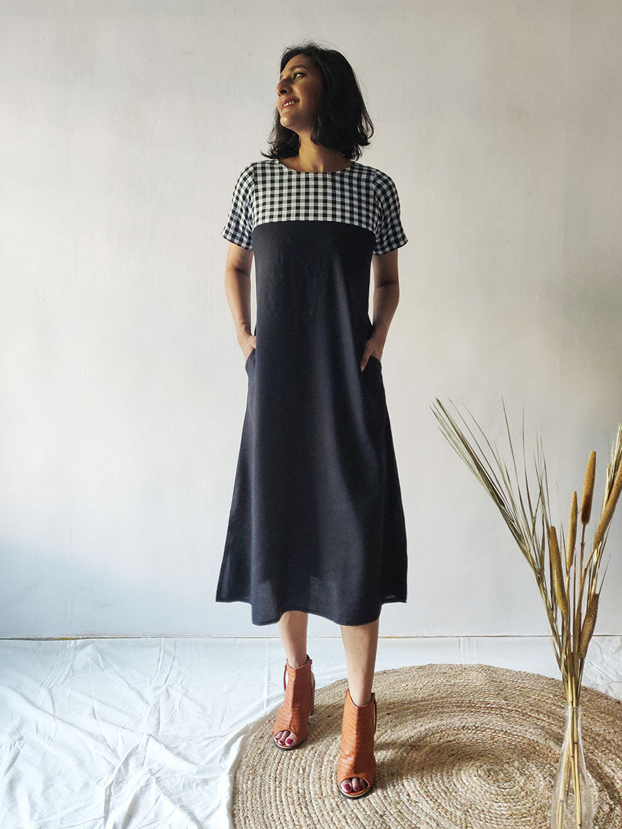 Black Everyday Dress - Why So Blue