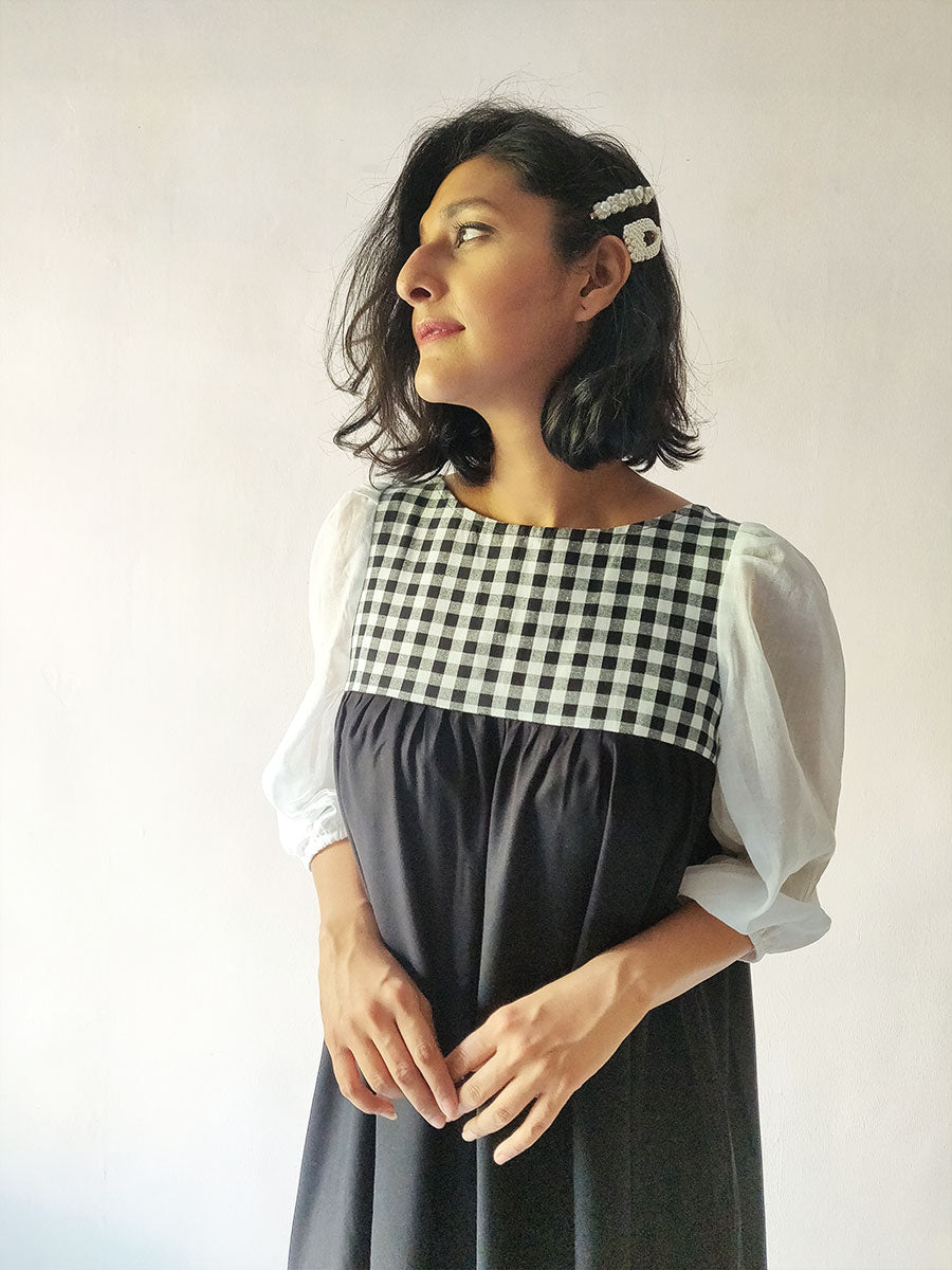 Black Flowy Dress - Why So Blue