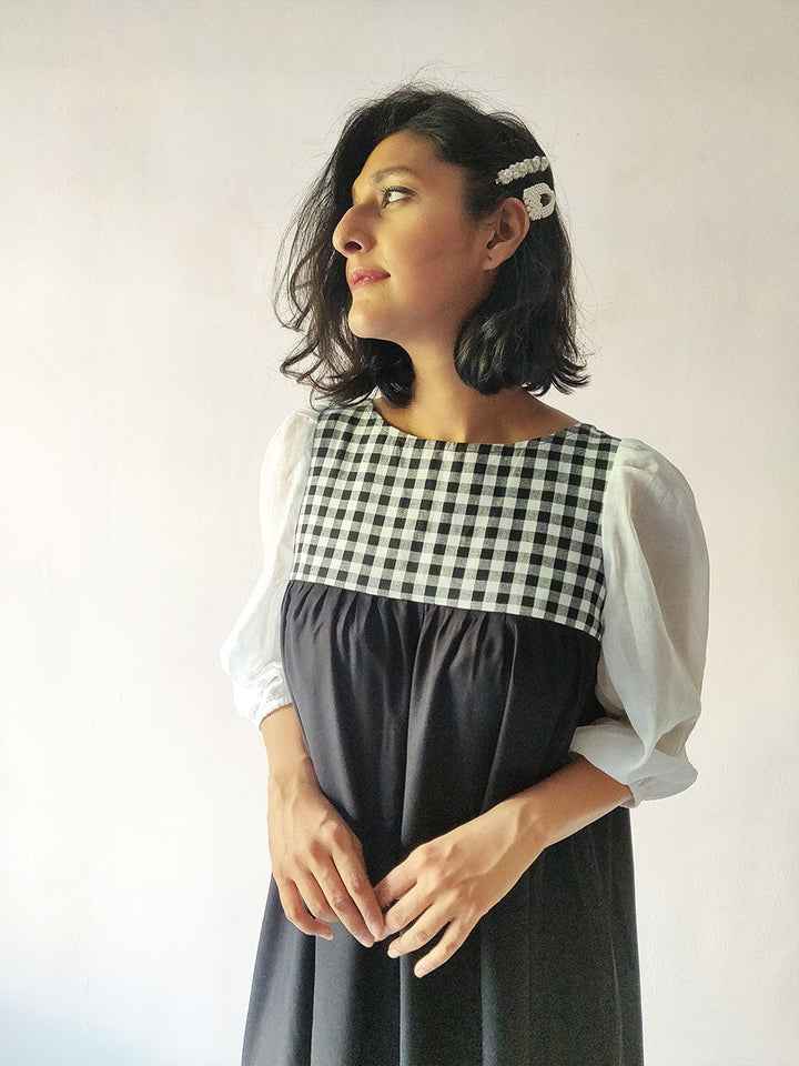 Black Flowy Dress - Why So Blue