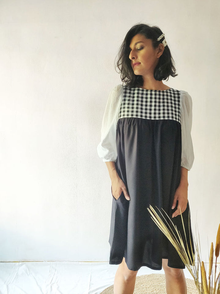 Black Flowy Dress - Why So Blue