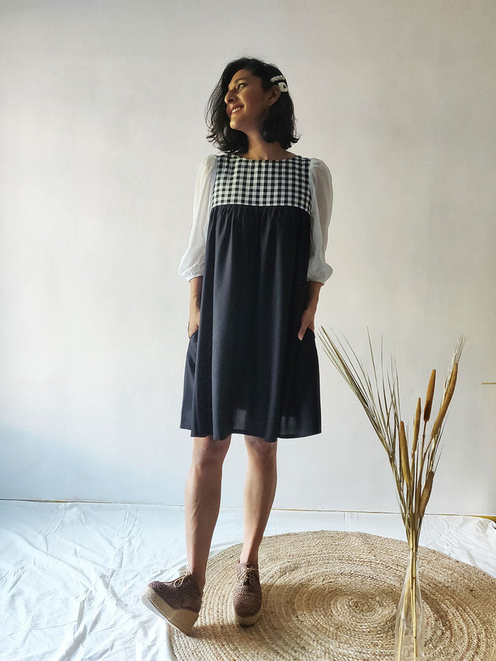 Black Flowy Dress - Why So Blue