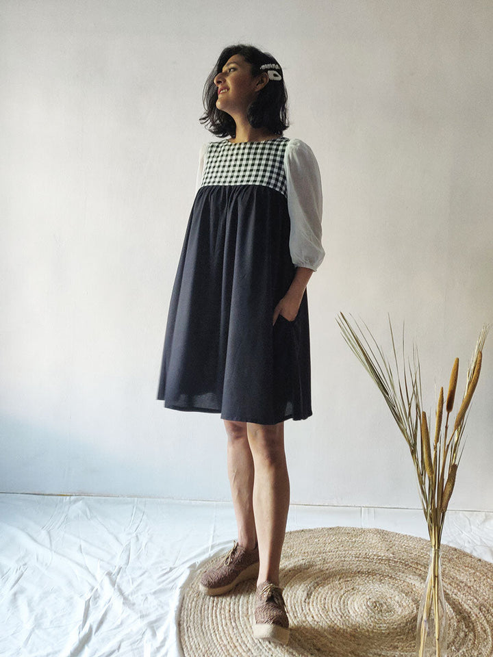 Black Flowy Dress - Why So Blue