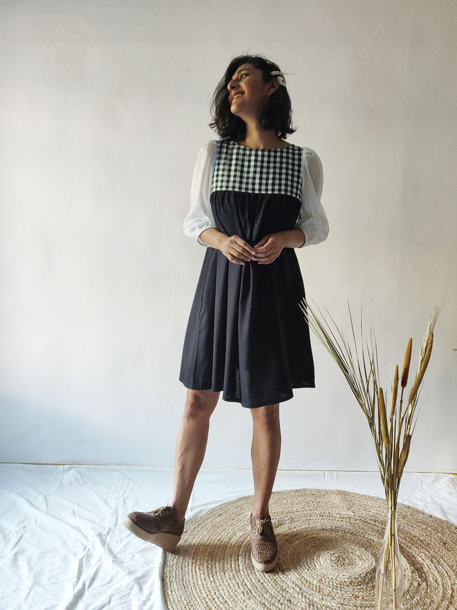 Black Flowy Dress - Why So Blue