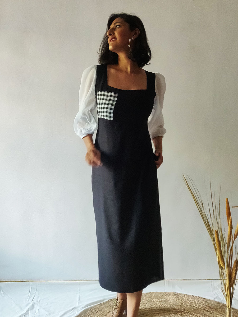 Black Sheath Dress - Why So Blue