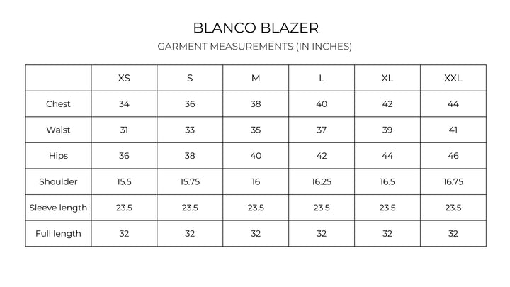 Blanco Blazer