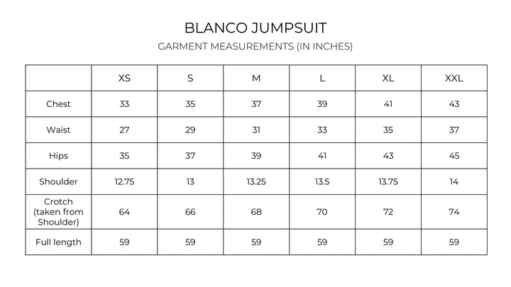 Blanco Jumpsuit