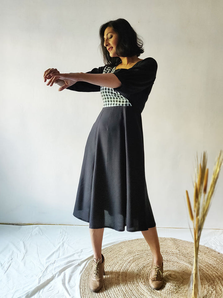 Classic Wrap Dress - Why So Blue