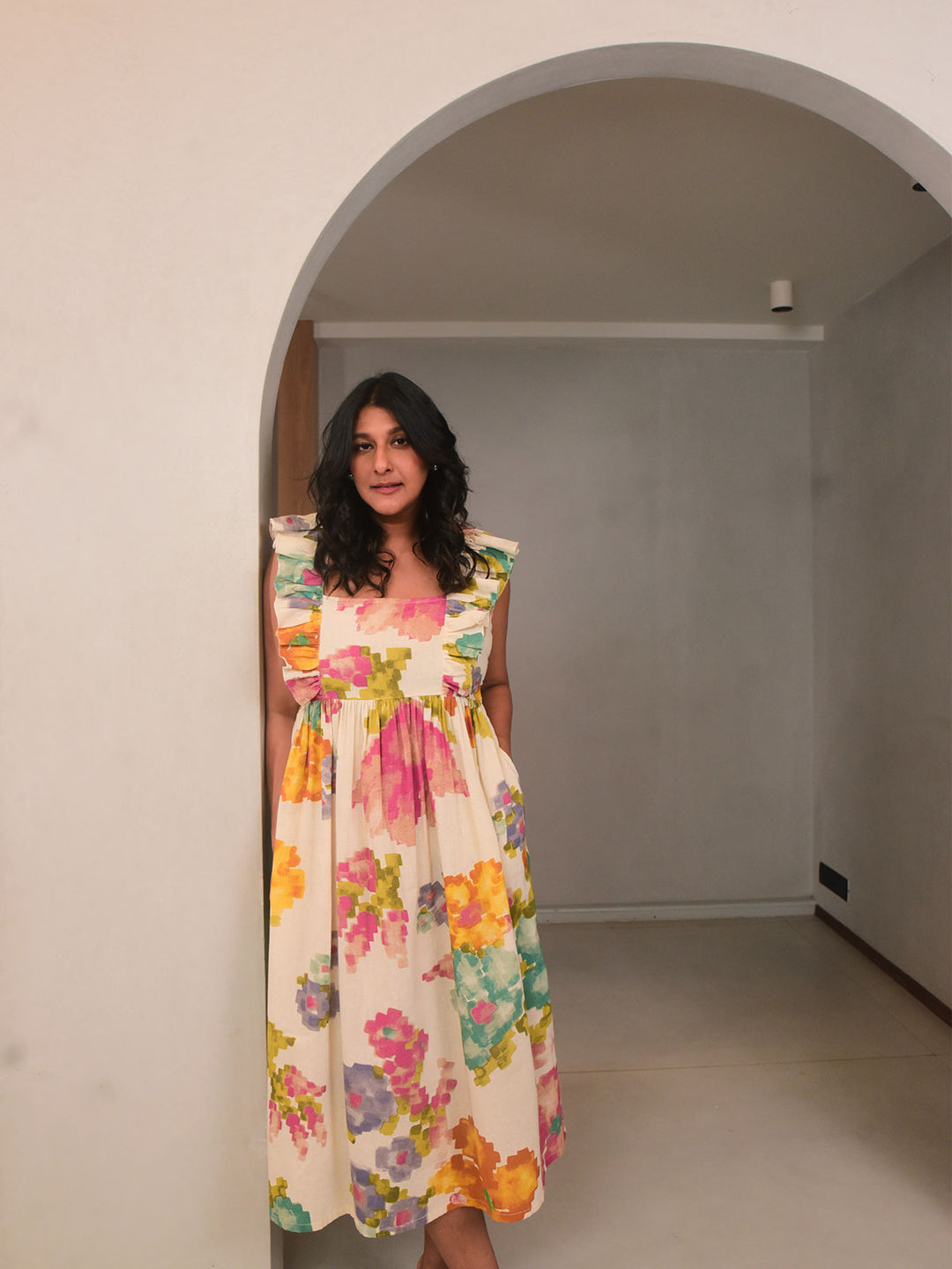 Em Ruffled Dress