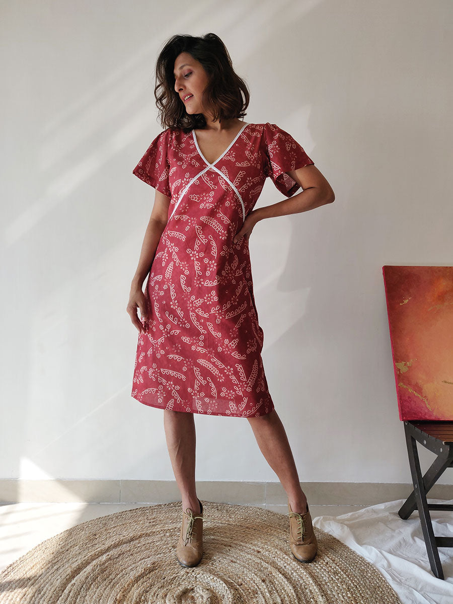 Plum Sheath Dress - Why So Blue