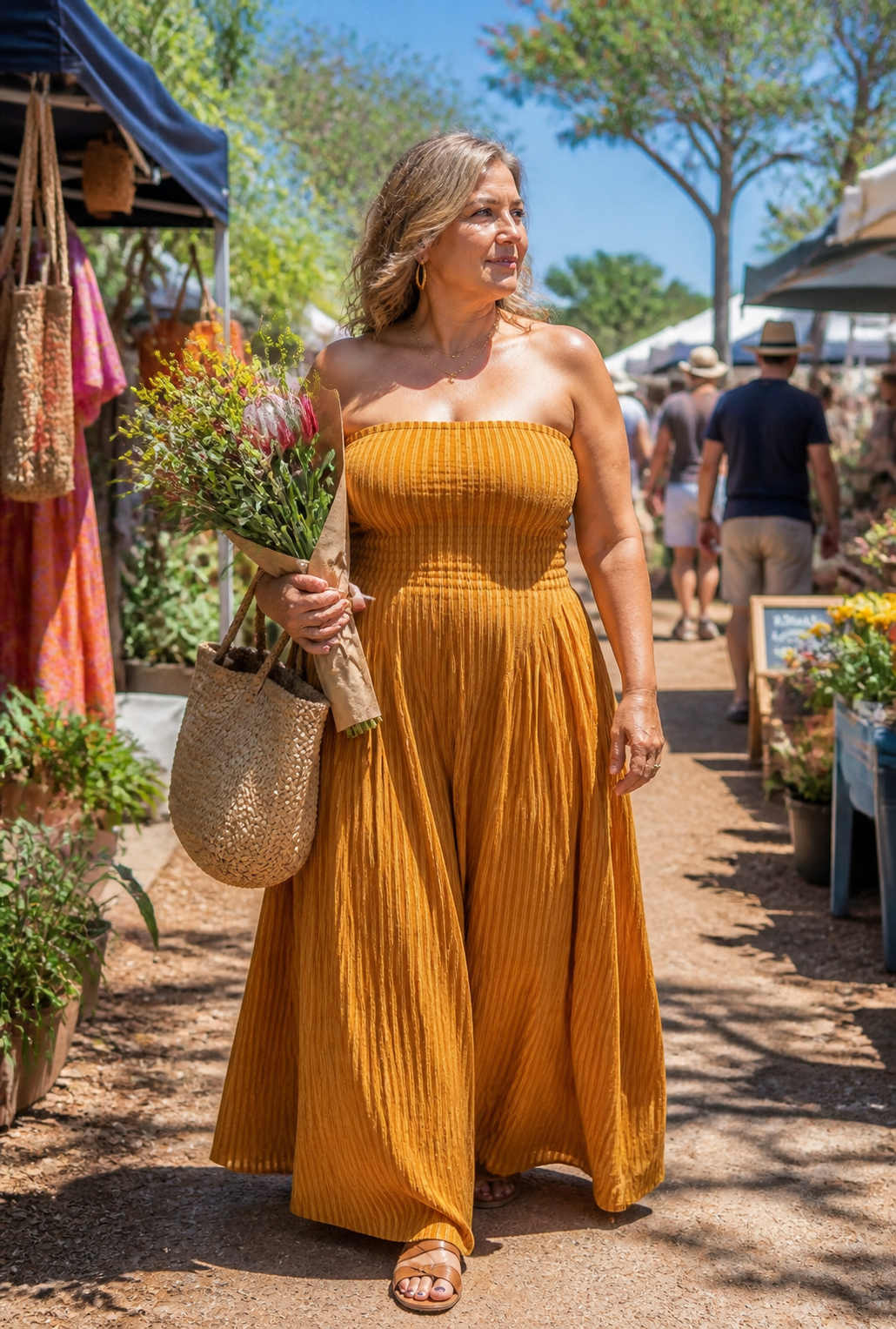 The Maya Dress — Handloom Cotton Tube Maxi | Hulasi