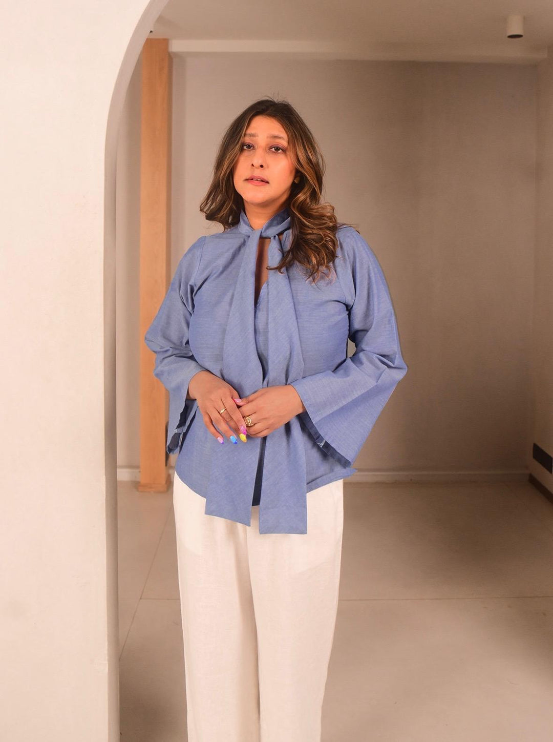 Leni Tie Top