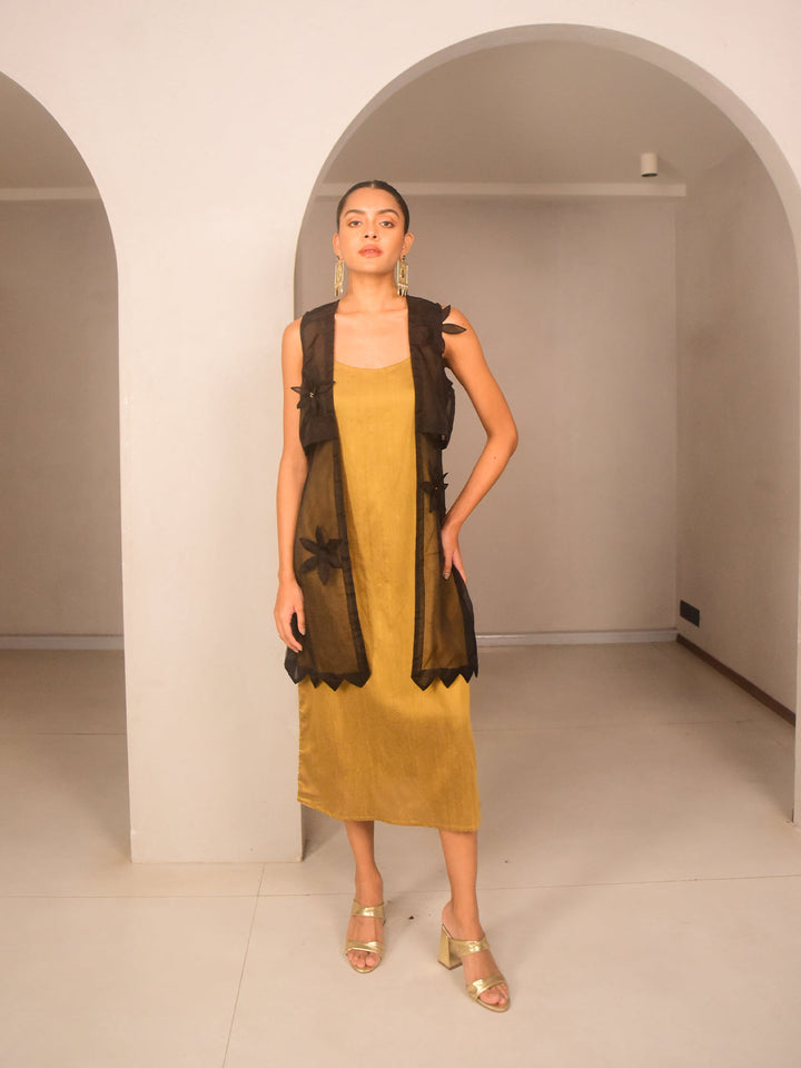 Sia Organza Applique Jacket