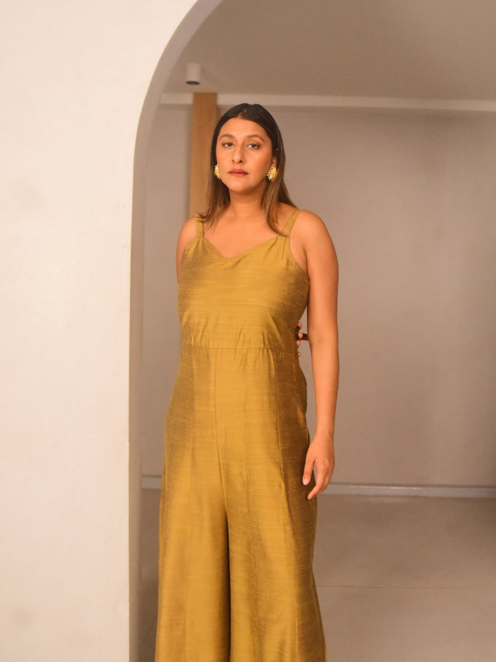 Sia Silk Jumpsuit